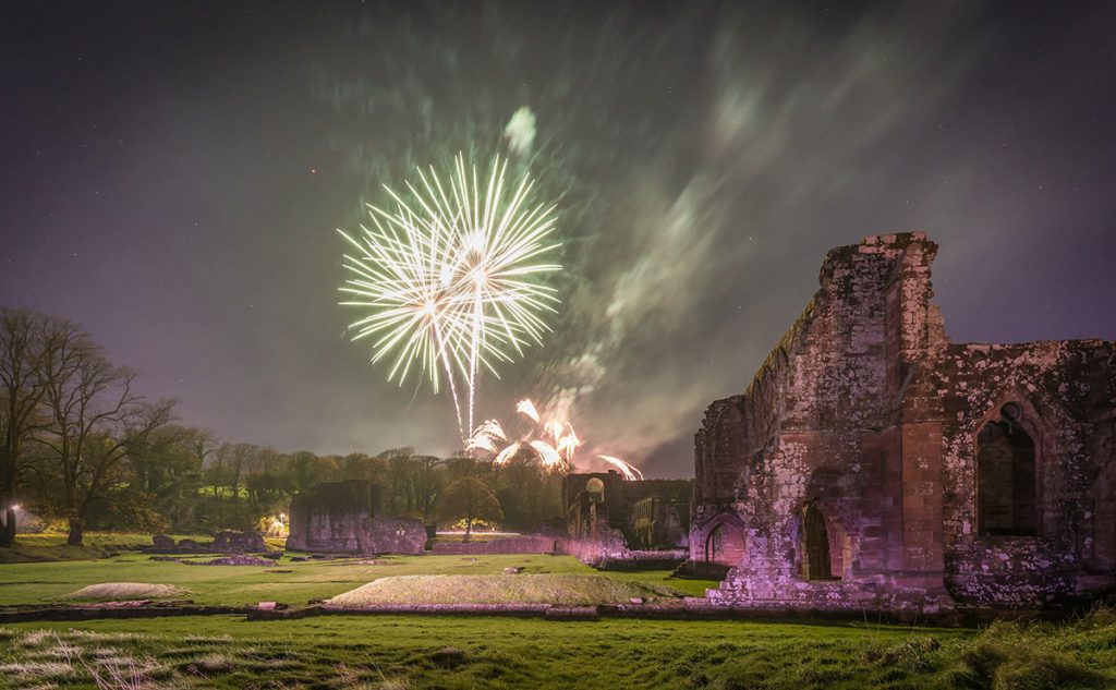 Fireworks over the Abbey by Jason Hudson